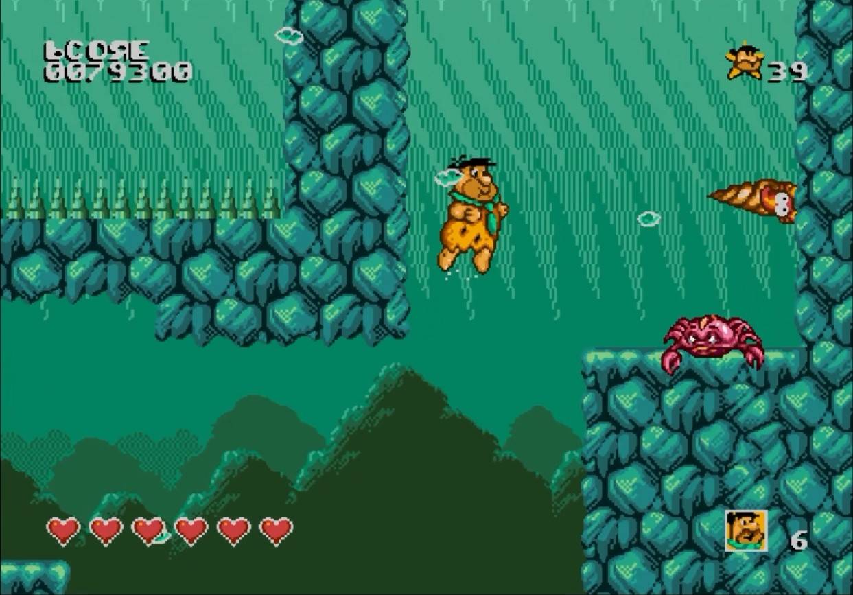 Flintstones, The - геймплей игры Sega Mega Drive\Genesis